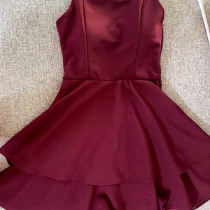 Maroon Dress